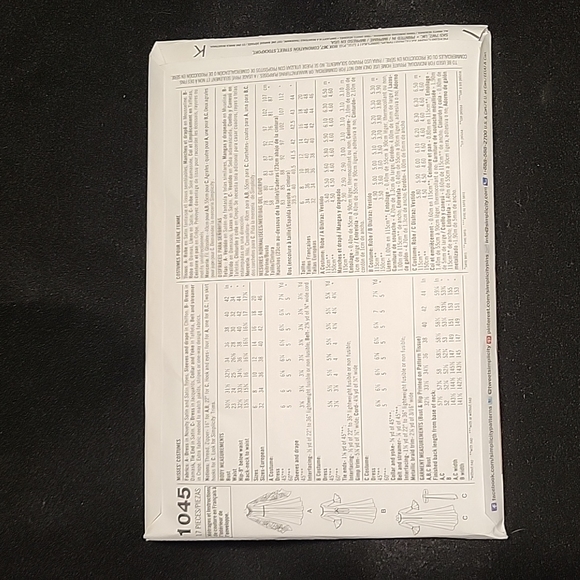 Simplicity: Sewing Pattern Uncut 1045 - Picture 2 of 3